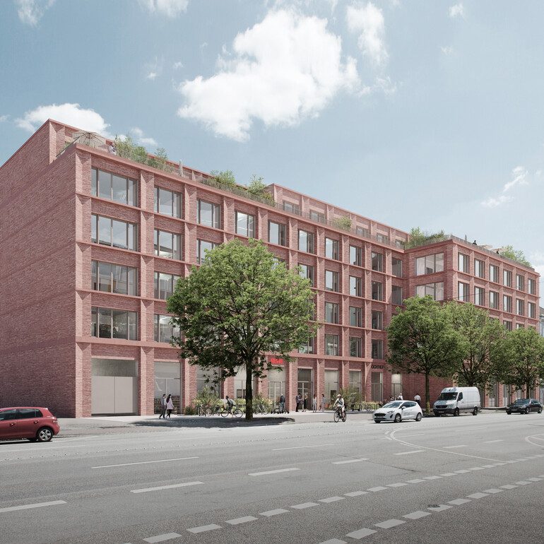 Büro- und Geschäftshaus Winterhuder Höfe, Hamburg - Uhlenhorst