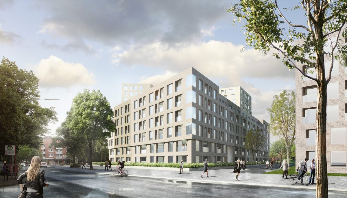 Quartier-Entwicklung Euler Hermes Areal, Hamburg - Bahrenfeld