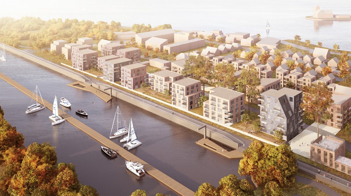 Wohnquartier Steendiekkanal, Hamburg - Finkenwerder