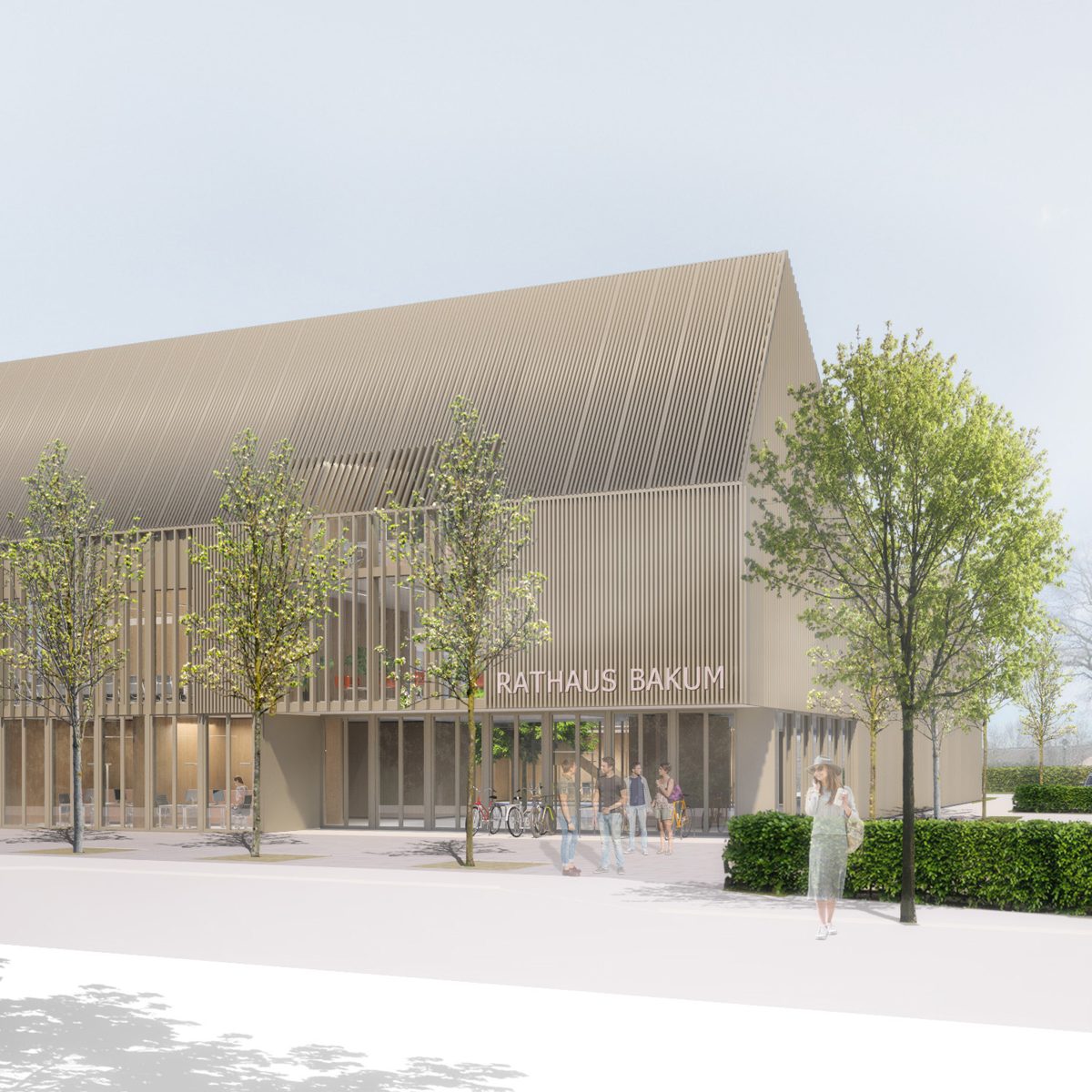 Neubau Rathaus, Bakum