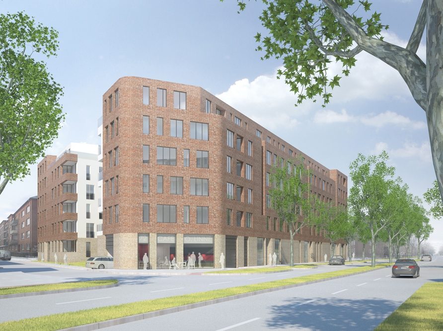 Wohnbebauung Sievekingdamm, Hamburg - Hamm